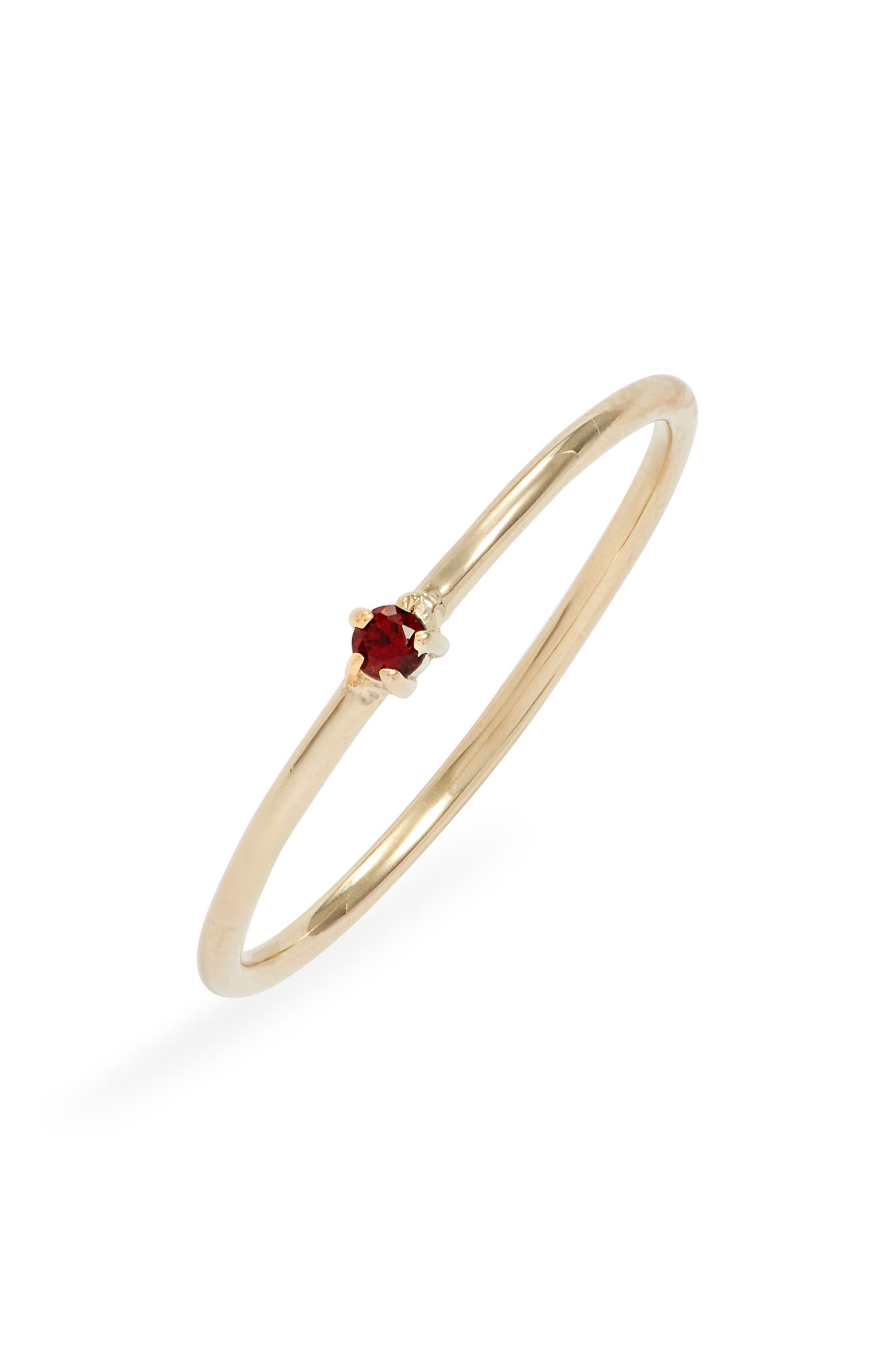 garnet birthstone jewelry ring