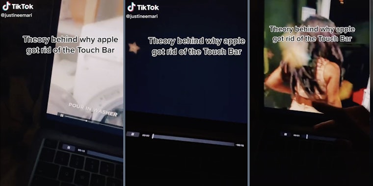 MacBook Touch Bar skipping ads