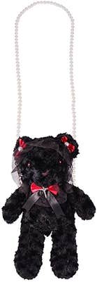 Gothic bear shoulder bag