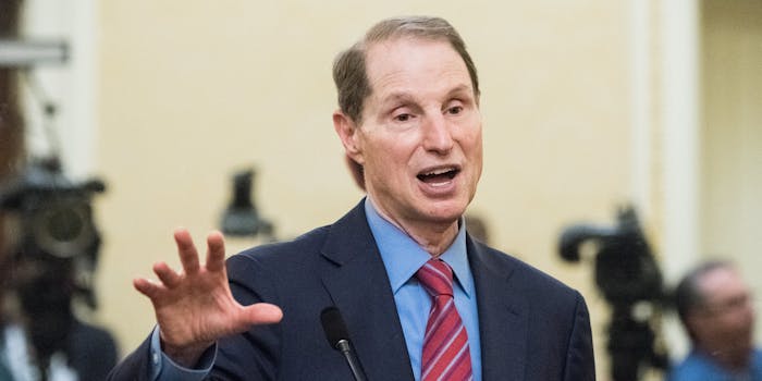 Sen. Ron Wyden, who on Tuesday spoke about the need for a data privacy law.