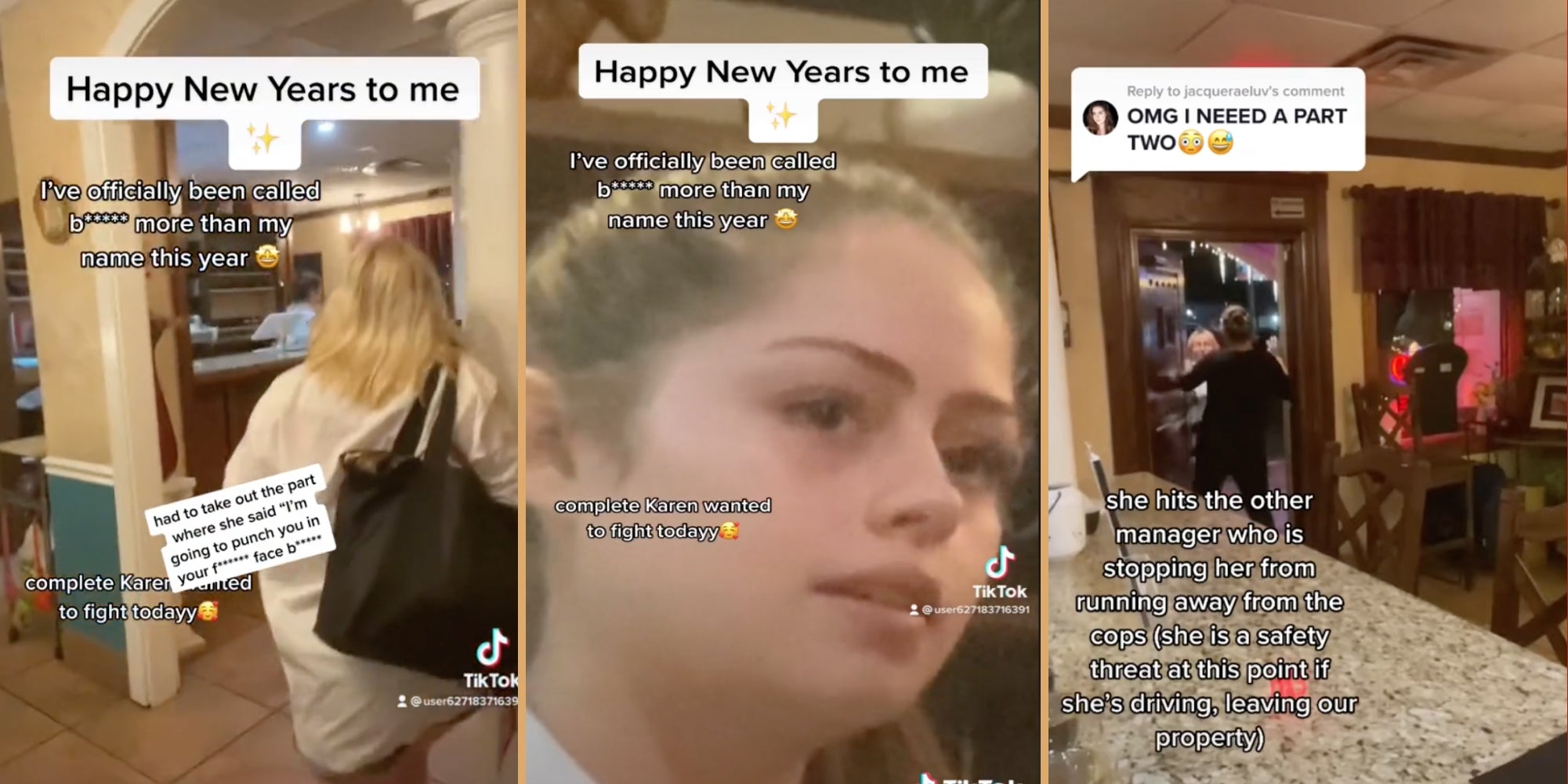 Karen accusing restaurant of drugging