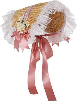 Tea party lolita fashion bonnet