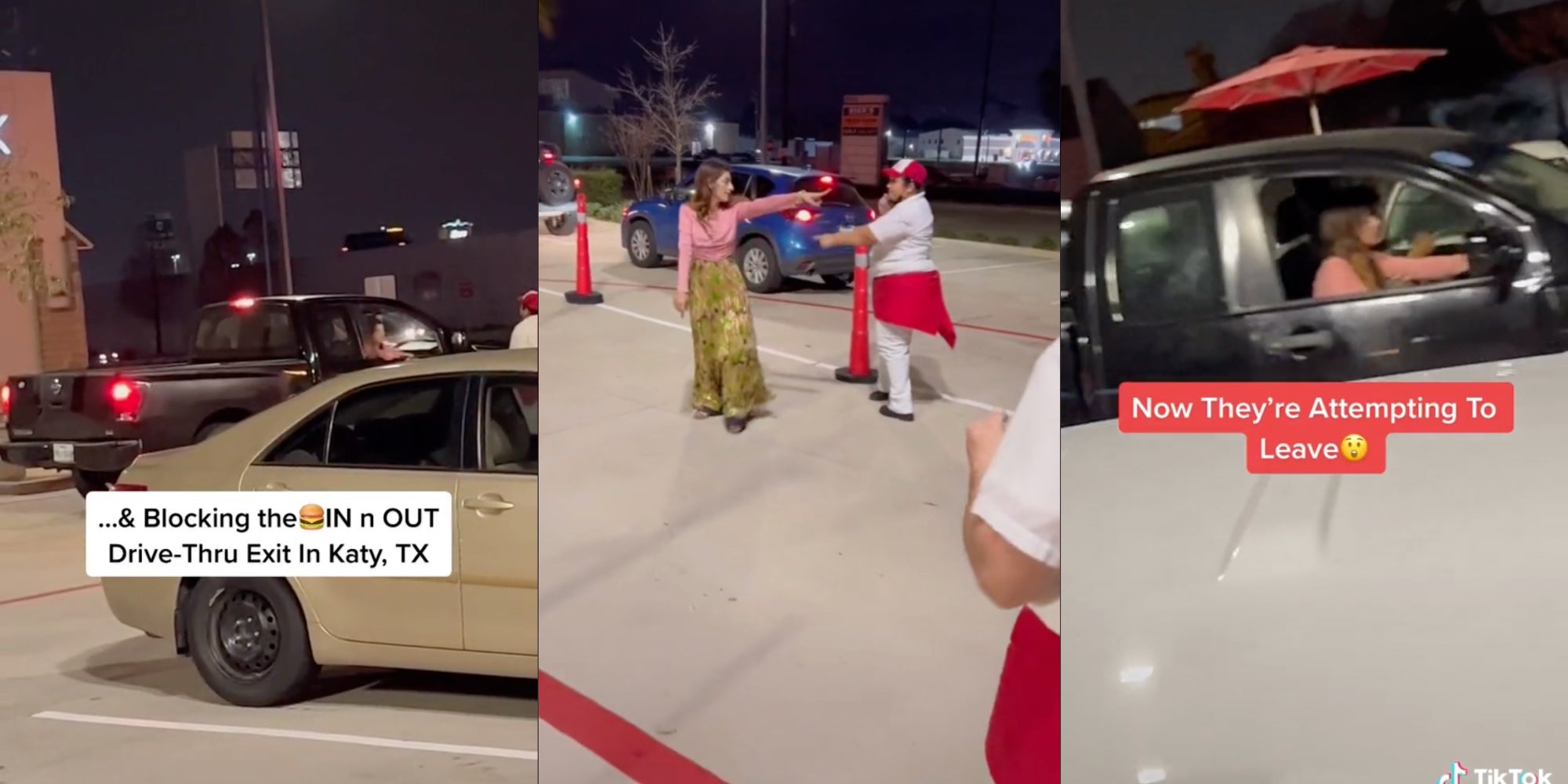 In-N-Out workers Block Drunk Drivers From Leaving Lot In Viral TikTok - Vimarsana News