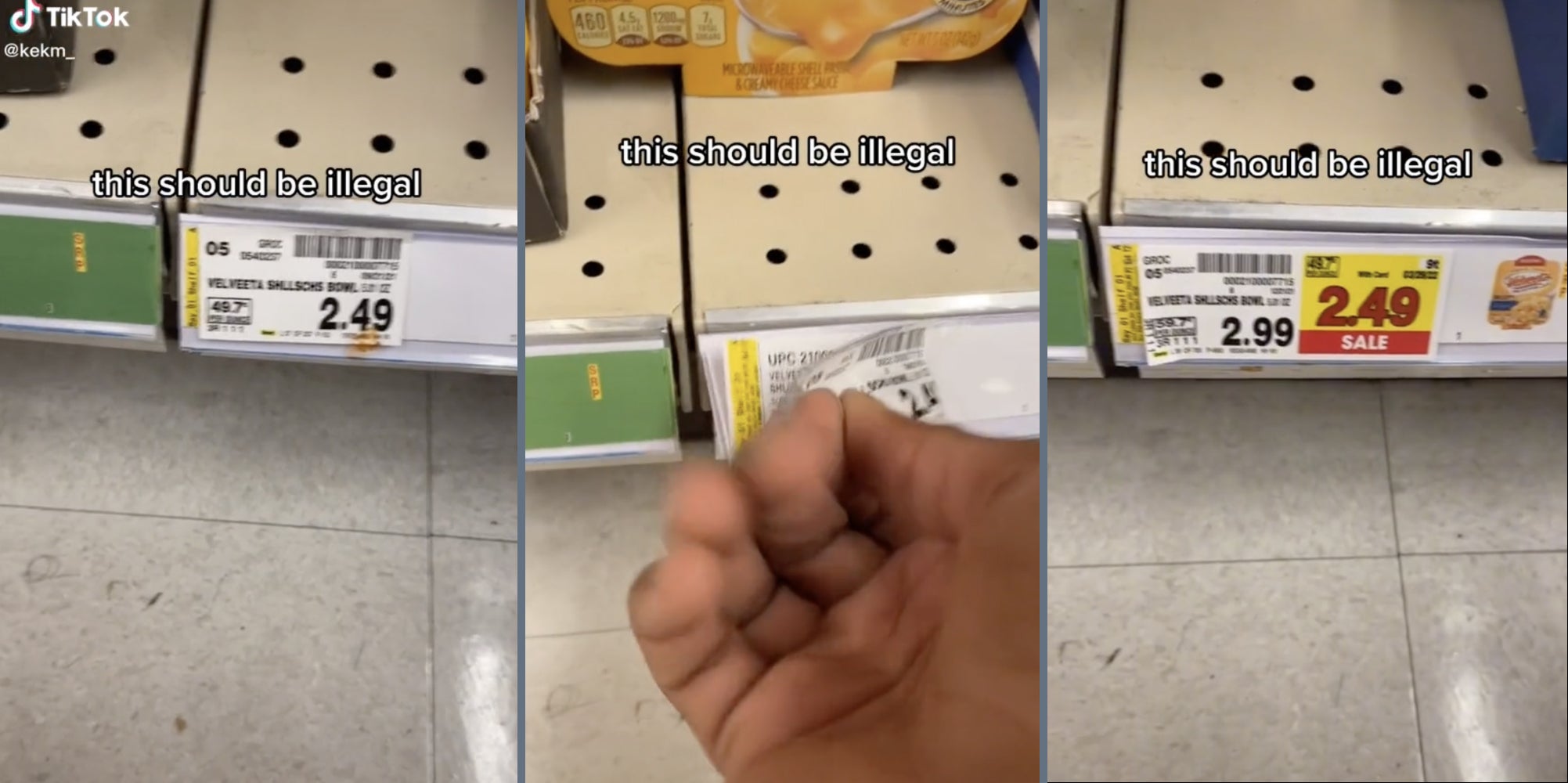 Kroger Employee Swaps Price Tag to Make Item Appear to be on Sale