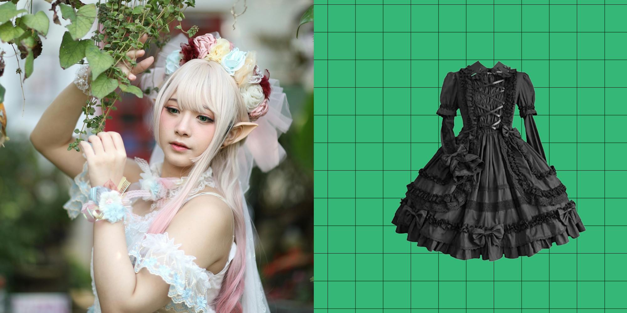 ✂️Making A Cute Summer Lolita Dress  Sew With Me (Otome No Sewing) 