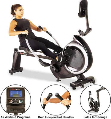 Magnetic rower wellness tech