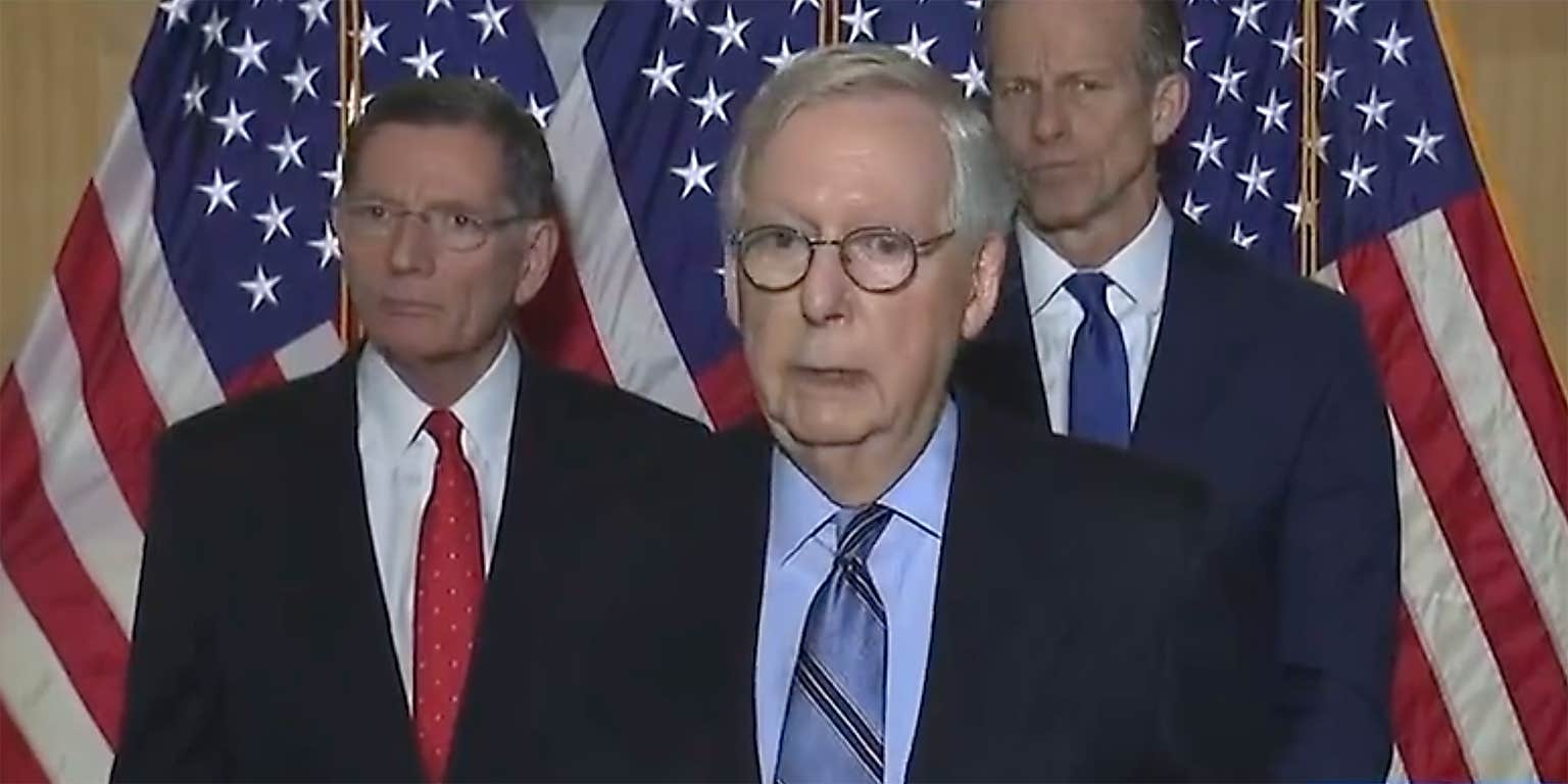 ‘Says the quiet part out loud’: Mitch McConnell sparks online uproar