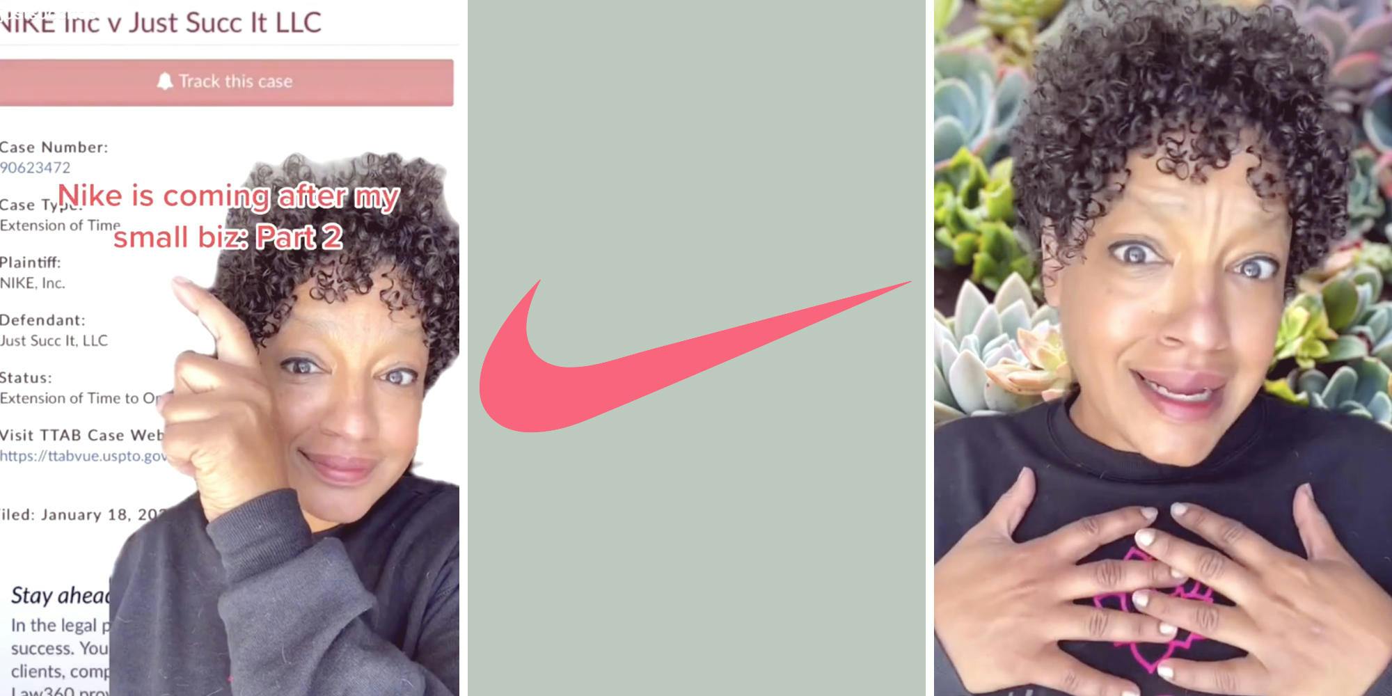 TikToker Says Nike Is Trying to Sue Her Over Small Business Name