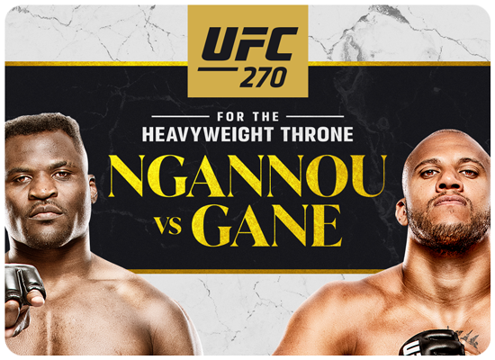 ufc 270 Ngannou vs Gane