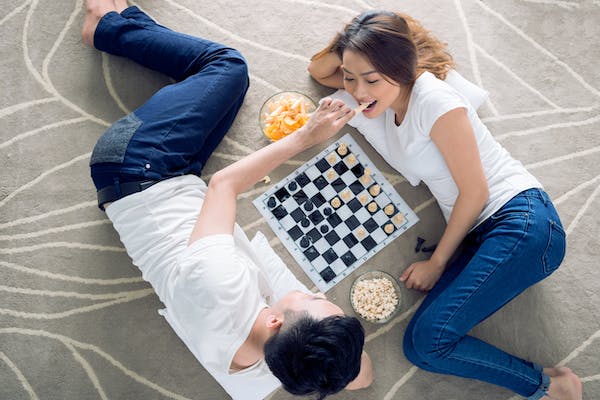 Great at-home dates can include board games