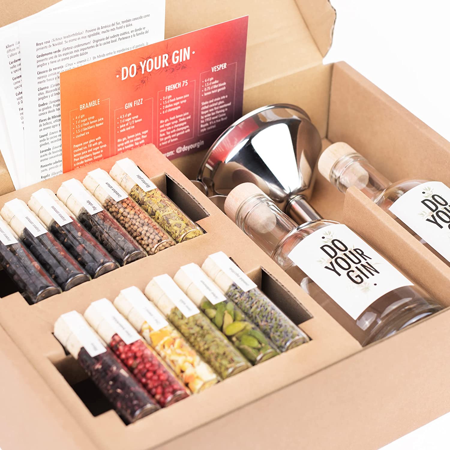 DIY Non-alcoholic Gin kit