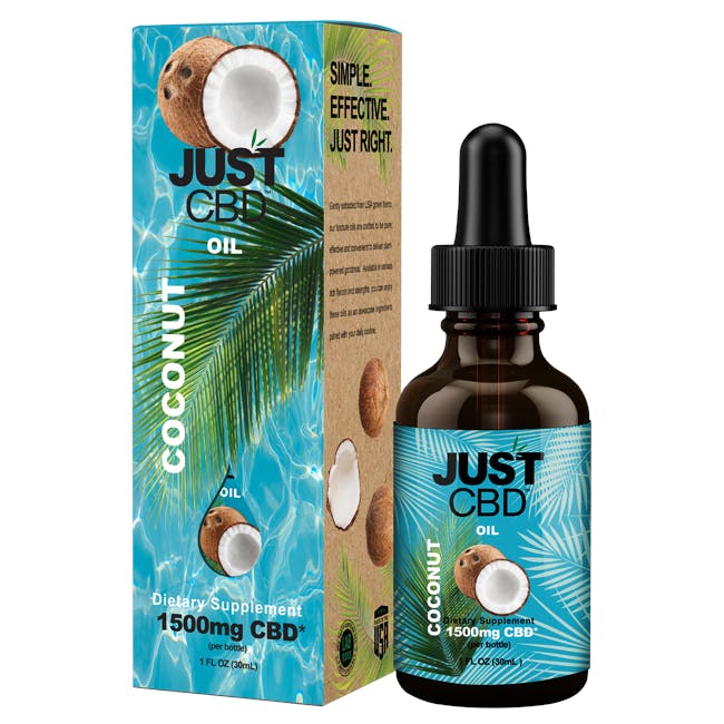 JustCBD Coconut Oil
