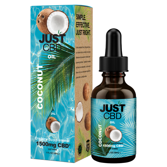 JustCBD Coconut Oil