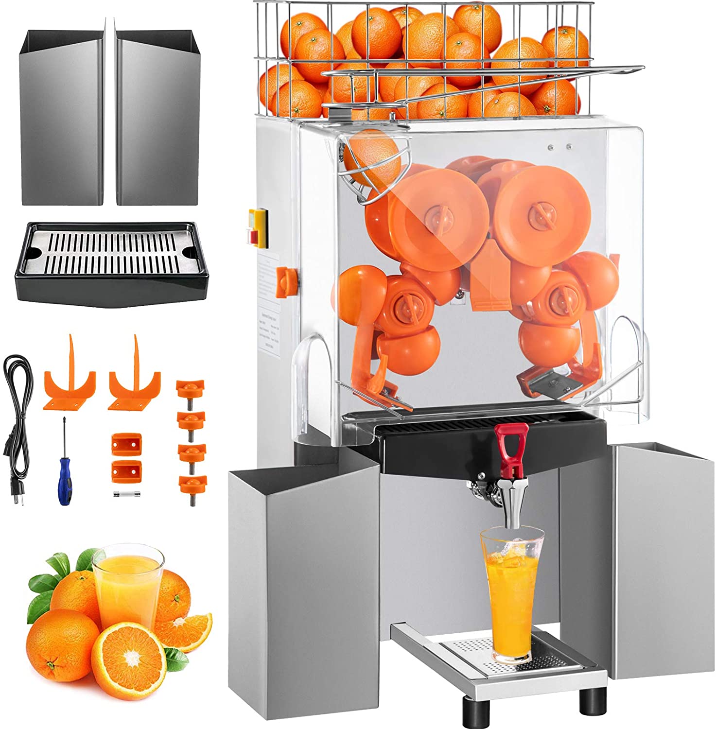 Commercial orange juicer