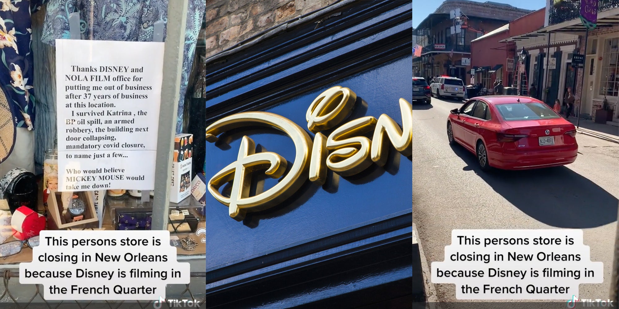 TikTok: Shop Says It Closed Down Because of Disney Film Crew