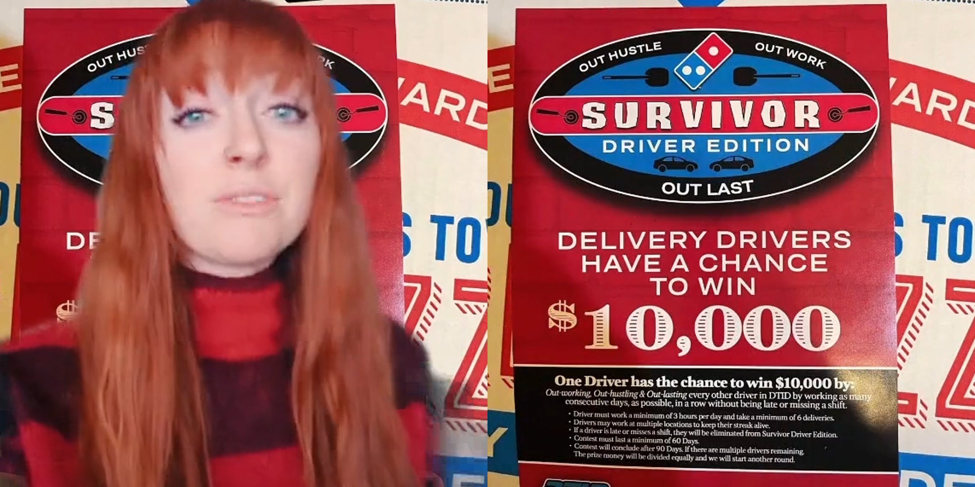 Domino's Blasted for 'Survivor' Contest Involving Working 60 Days Straight - Vimarsana News