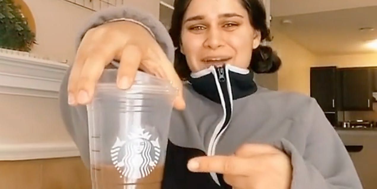 Starbucks Customer Says She Got HalfFull Drink After Asking For No Ice