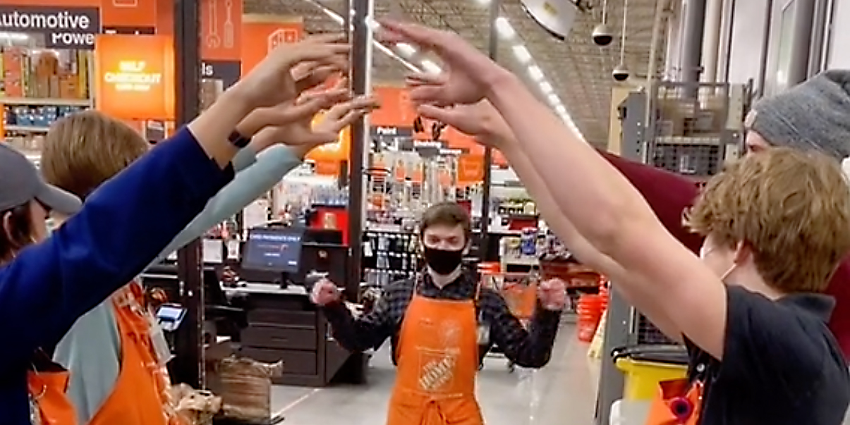 Viral TikTok Sparks Debate About Home Depot S Credit Card   Home Depot Credit Card Celebration 