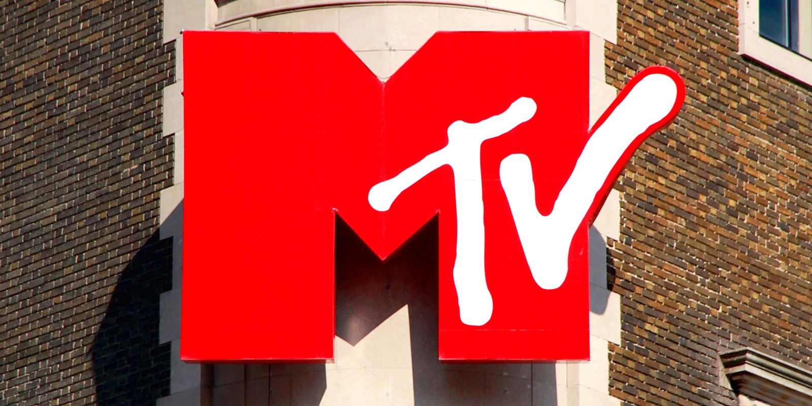 MTV sign outside building