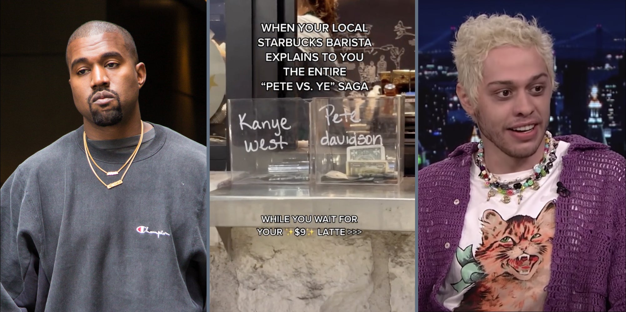 Trabajadores de Starbucks dejan tarros de propinas ‘Team Pete’ vs. ‘Team Kanye’