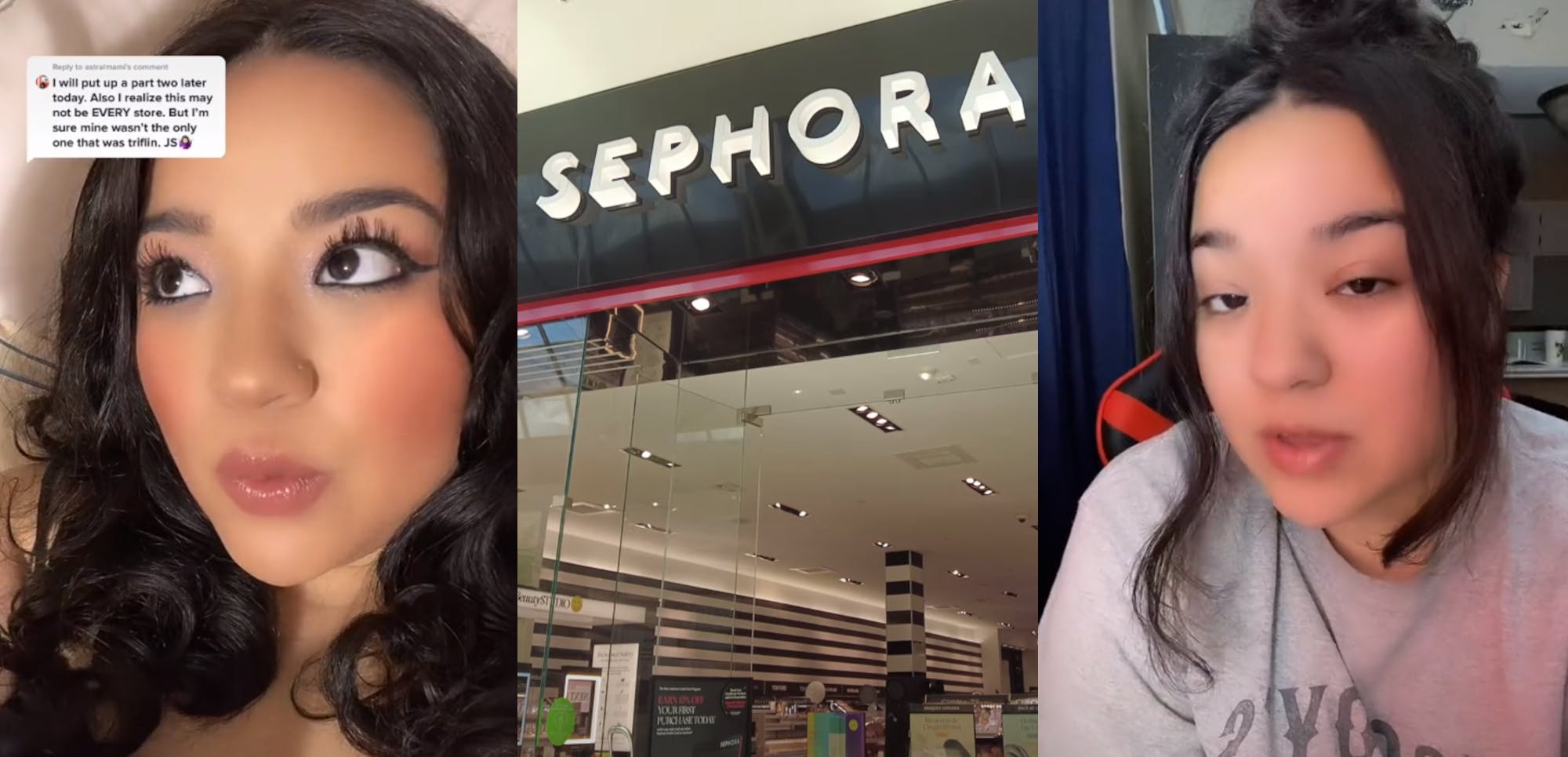 Ex Sephora employee detailing makeup secrets on TikTok