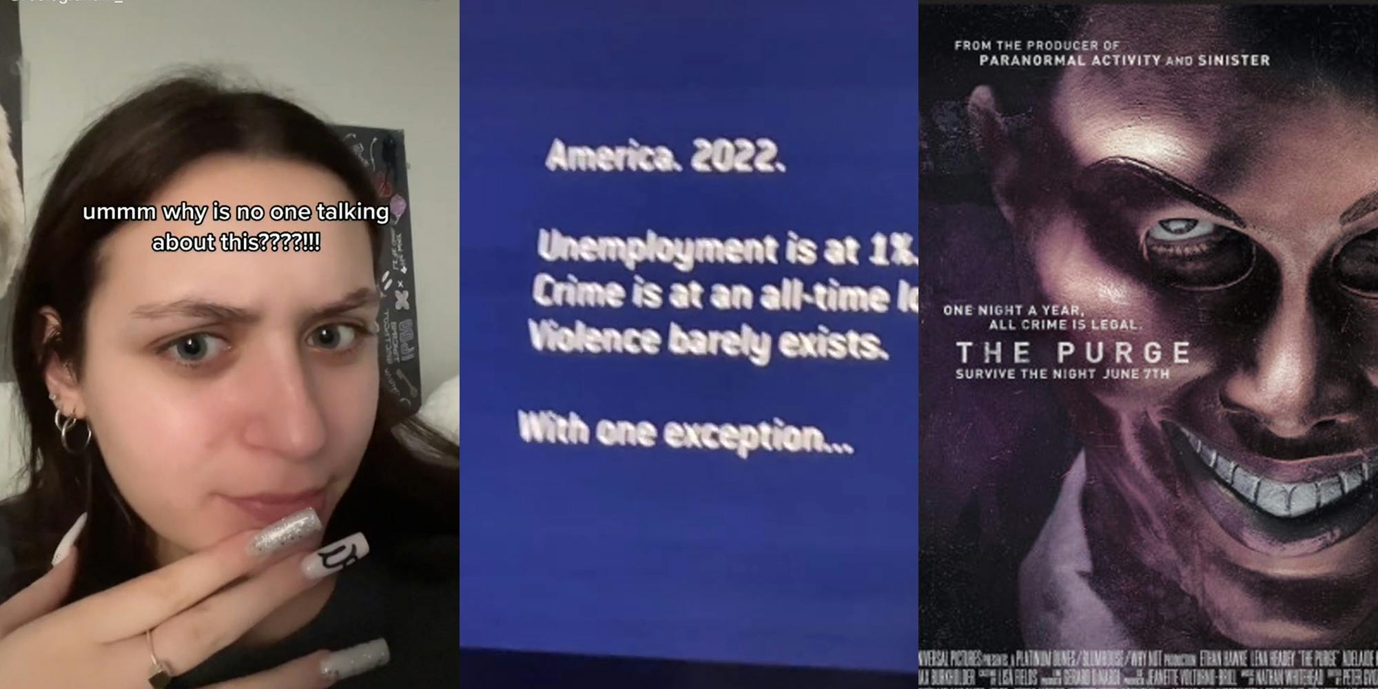 People Think 'The Purge' Predicted the Year 2022