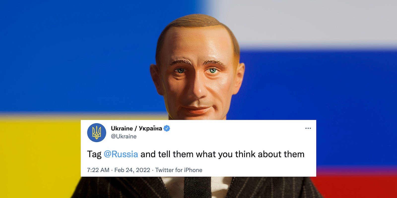 A Putin puppet.