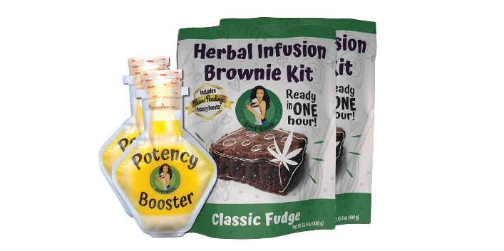 Green Queen Herbal Infusion Brownie Kit