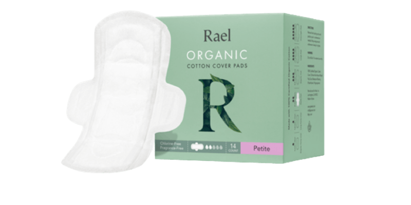 Best Eco-Friendly Period Pads: Rael Organic Cotton Cover Pads