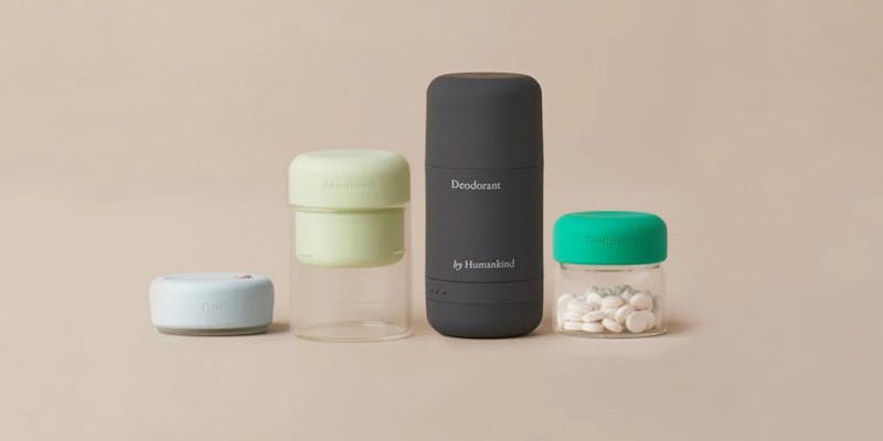 Some of byHumankind's personal care products you can receive in their eco-friendly subscription box