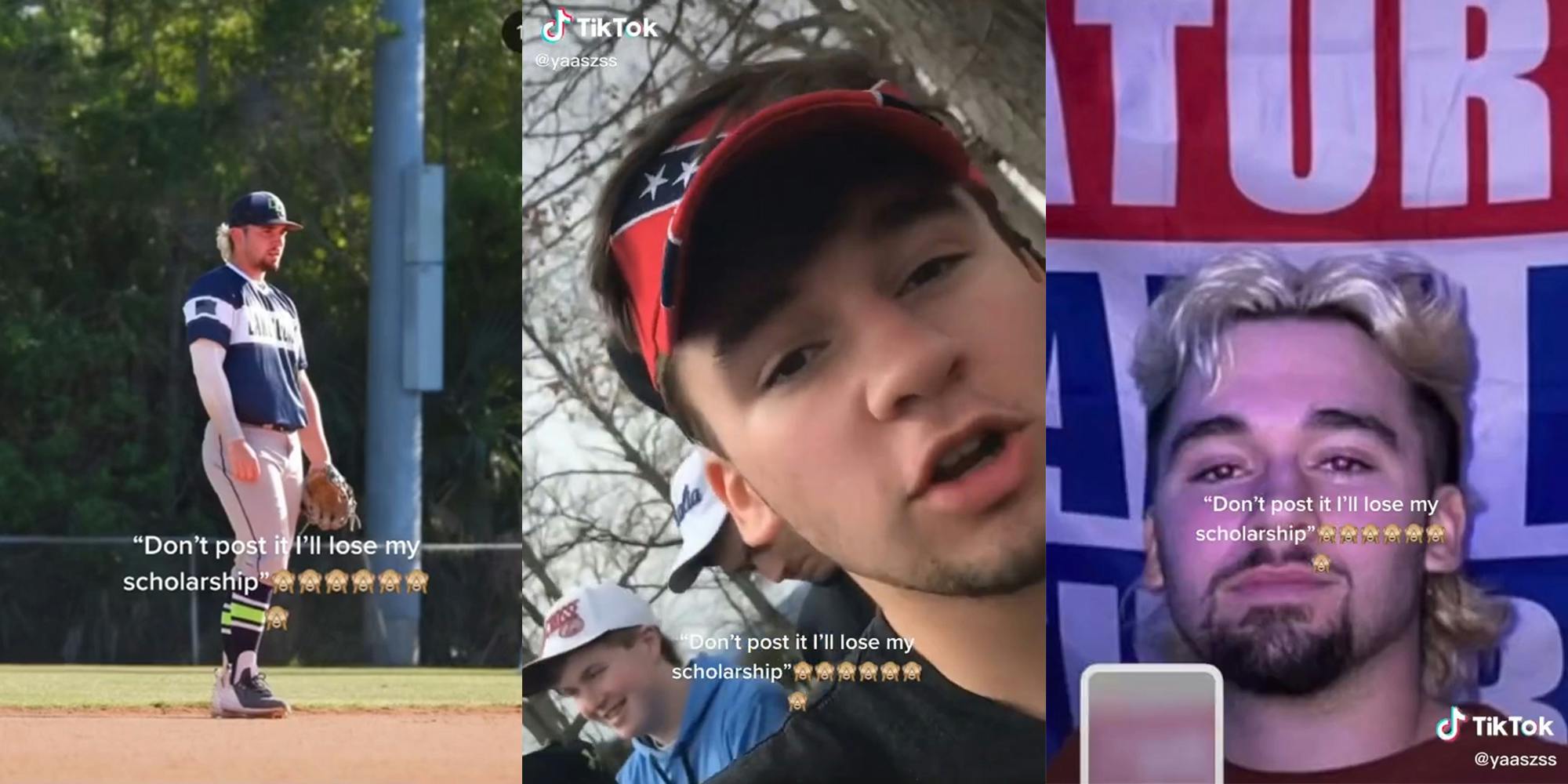 College Baseball Player Outed on TikTok for Wearing Confederate Flag Hat