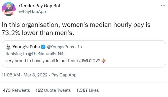 gender pay gap bot 1