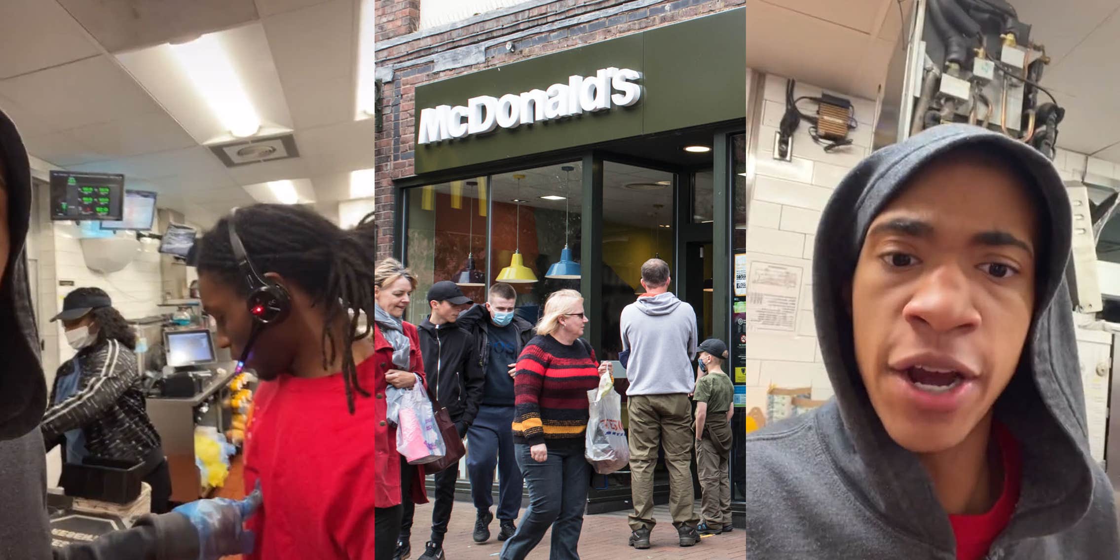 McDonald's Employee Shows Three Workers Running Store in Viral TikTok