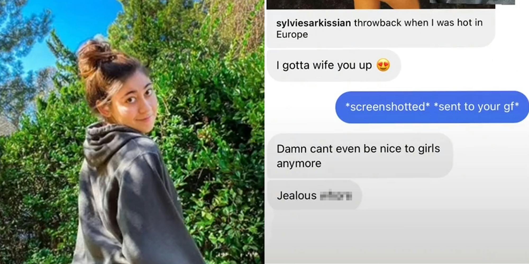 Man Calls TikToker 'Jealous Wh*re' After She Threatens to Expose Flirting