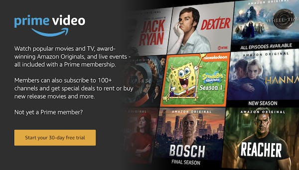 Amazon Prime Video is a great Netflix alternative