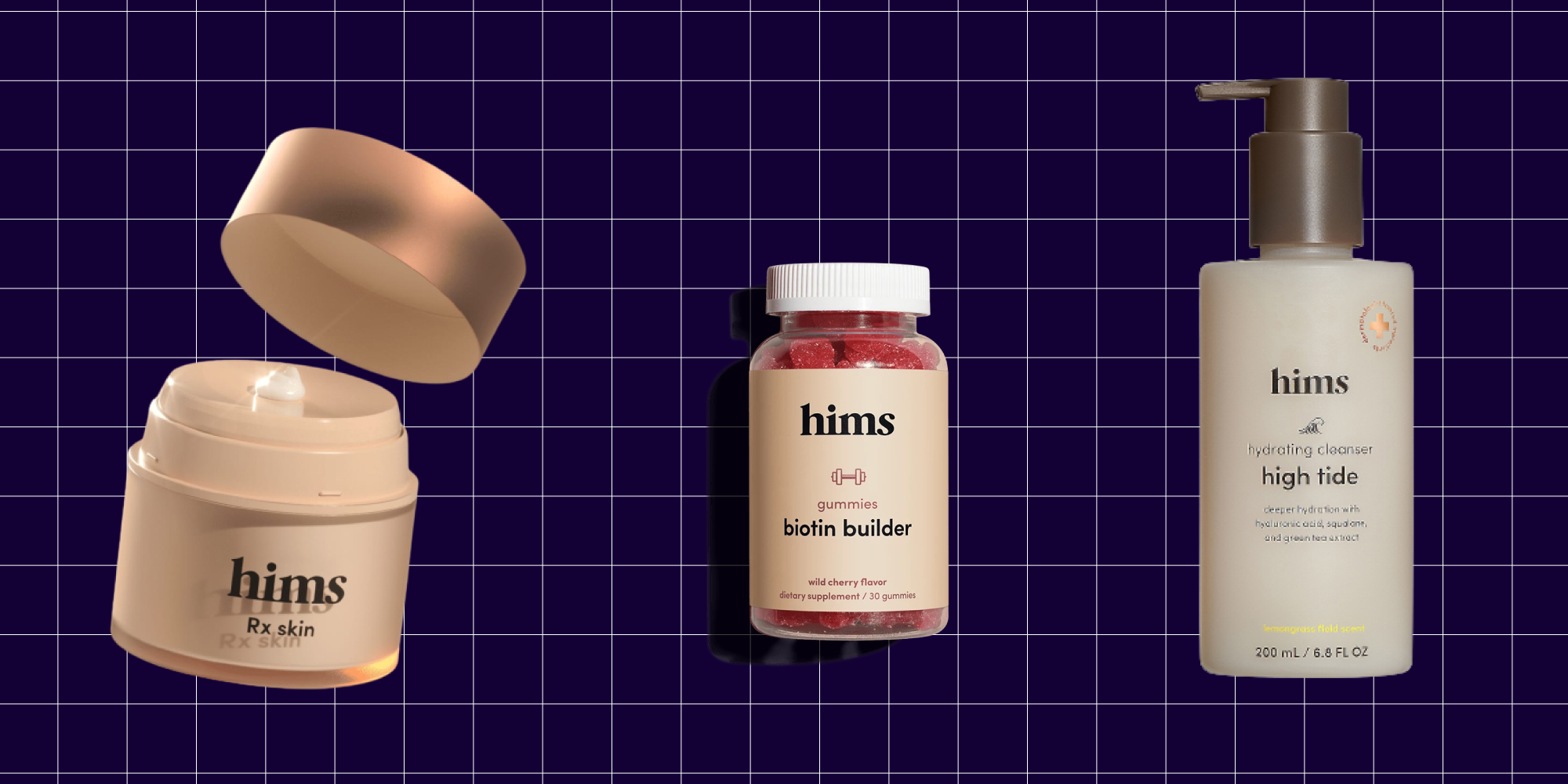 Hims Is Now Conquering Hair Loss And Skin Care So Take Note The   Article Hims New 1 