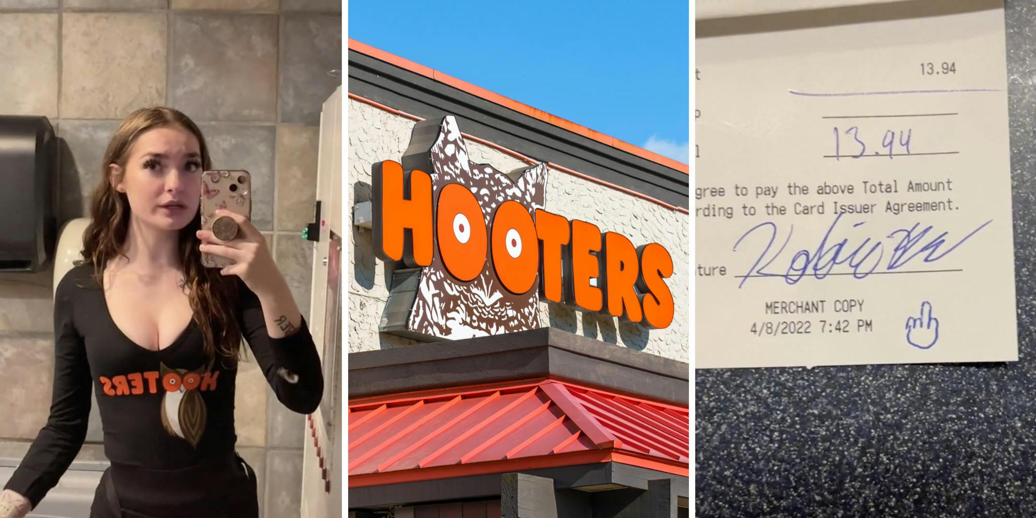 ‘Little boys are so annoying’: Hooters server says teens asked for Michelob Ultra, left her a middle finger drawing as a tip