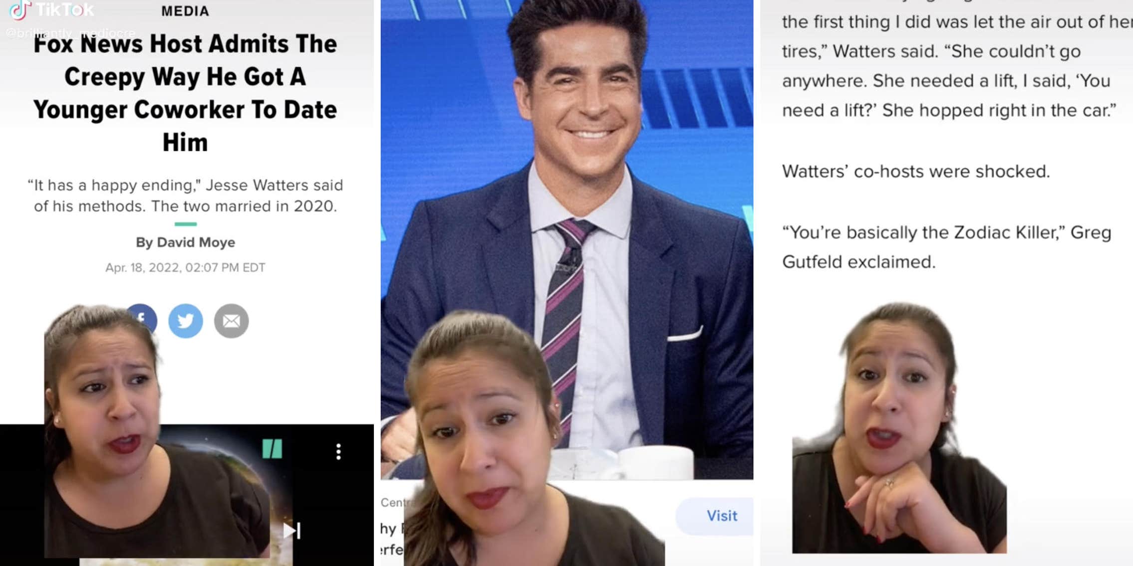 Jesse Waters Fox News Host Shares 'Creepy' Tale Of Wooing Wife