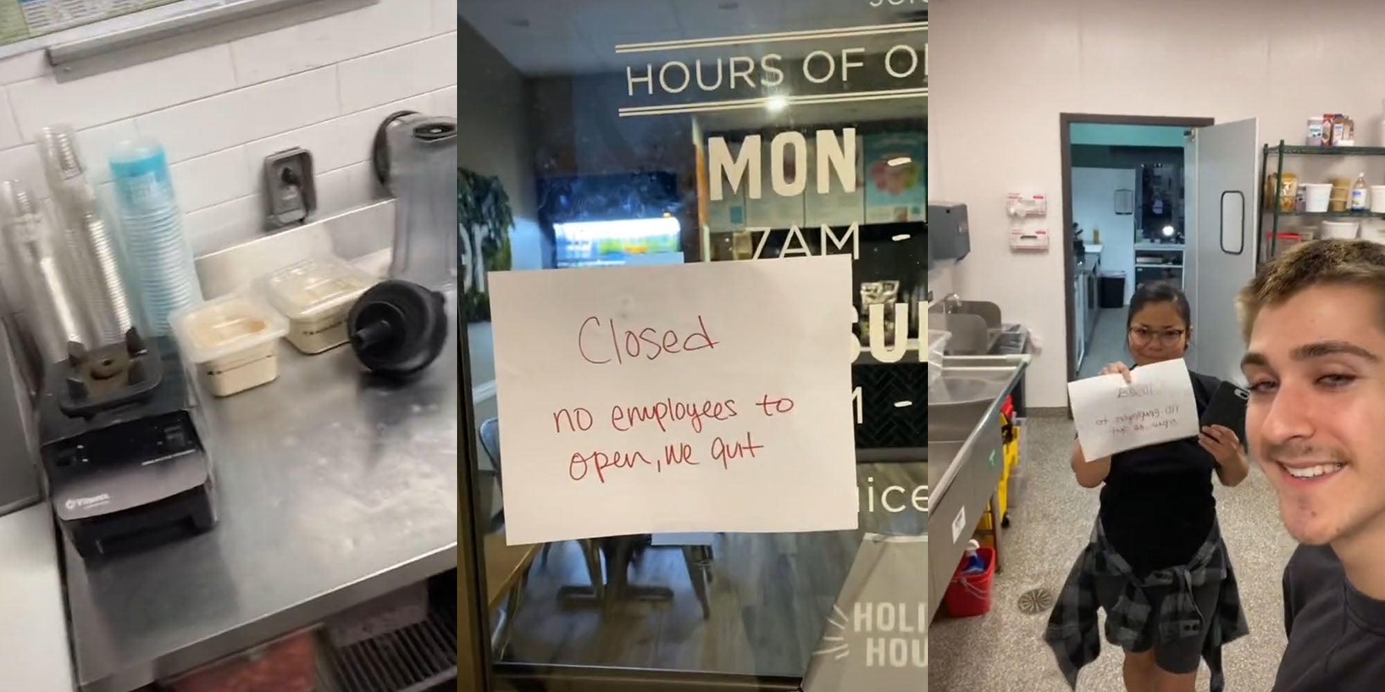 Workers Walk Off Juice Bar Job After Owners Leave Them Messy Store