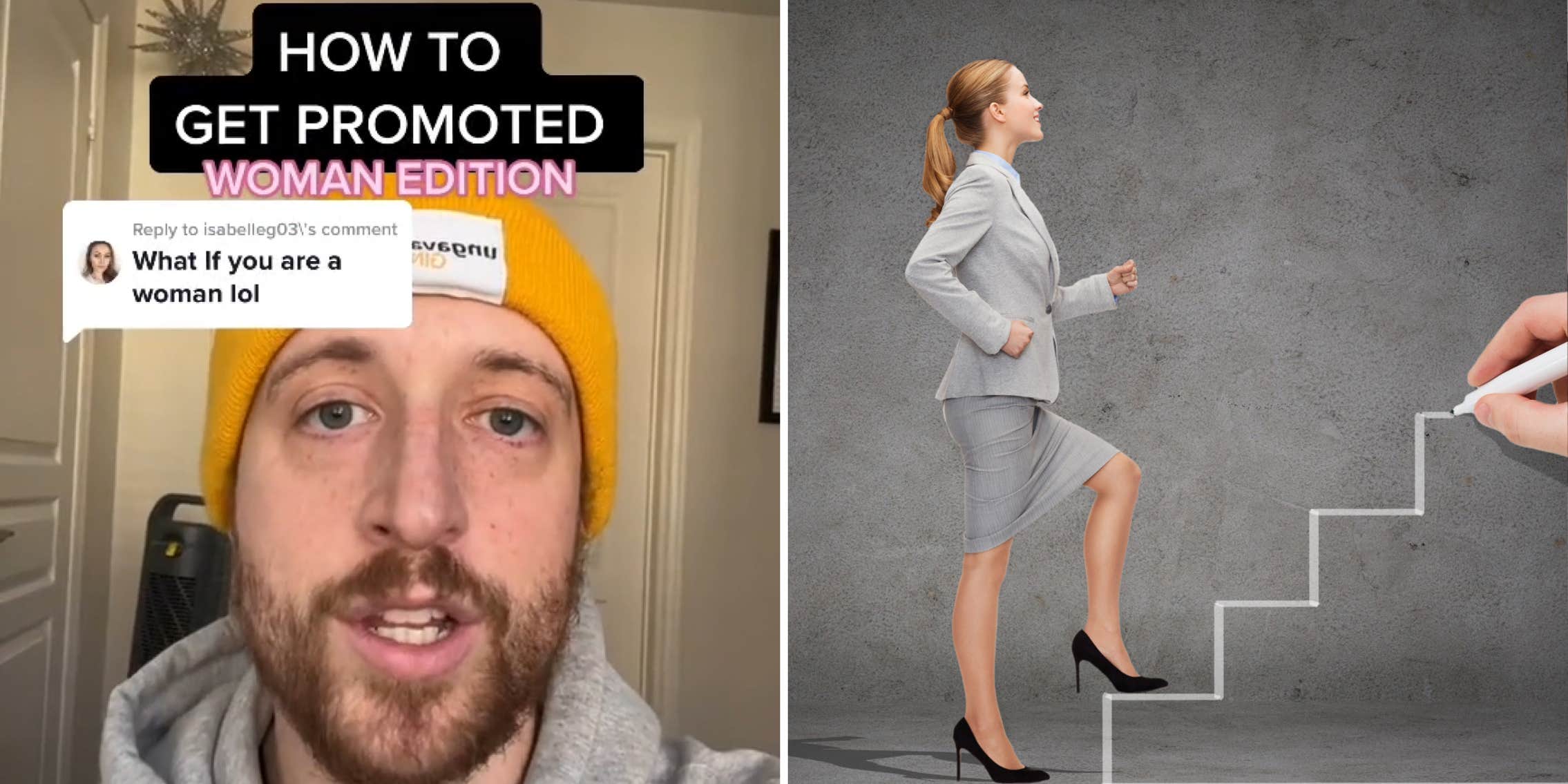 Promoted Lady TikToker Shares ‘How To Get Promoted’ as a Woman