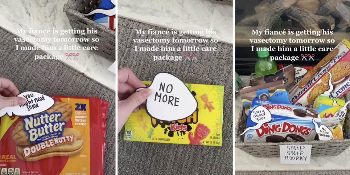 'Snip snip hooray' People love this TikToker's punfilled vasectomy care package