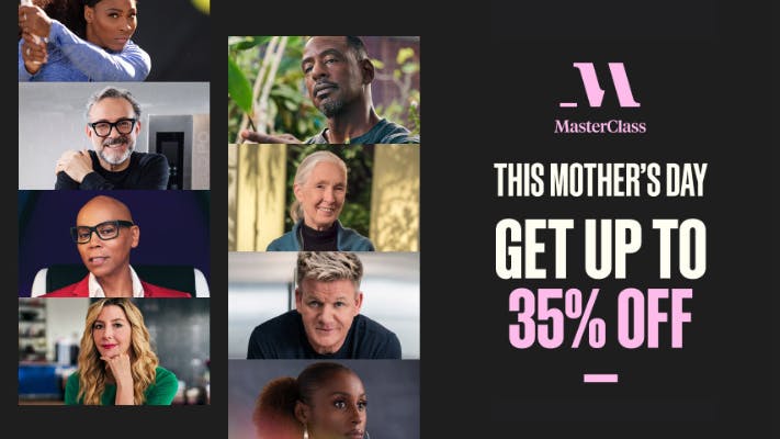 MasterClass Mother's Day Sale