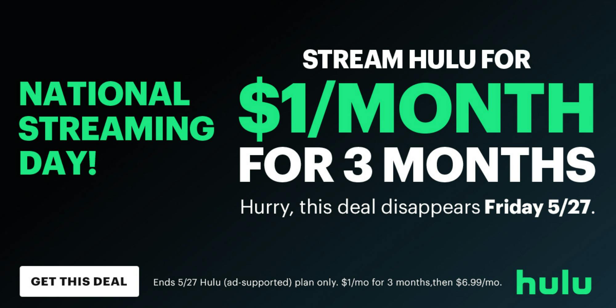 Hulu National Streaming Day