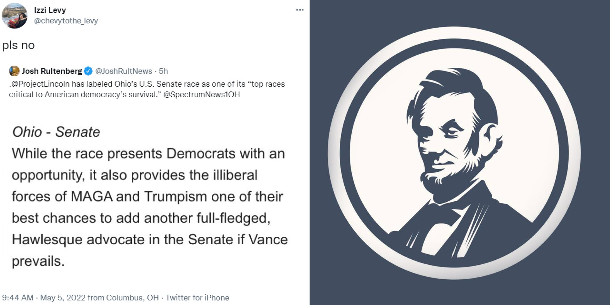 Lincoln Project: Ohio Democrats Dread Its Help In Senate Race - Vimarsana News