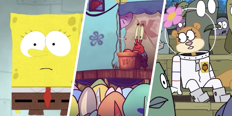 screenshots from The Sponge Bob Square Pants Movie Rehydrated