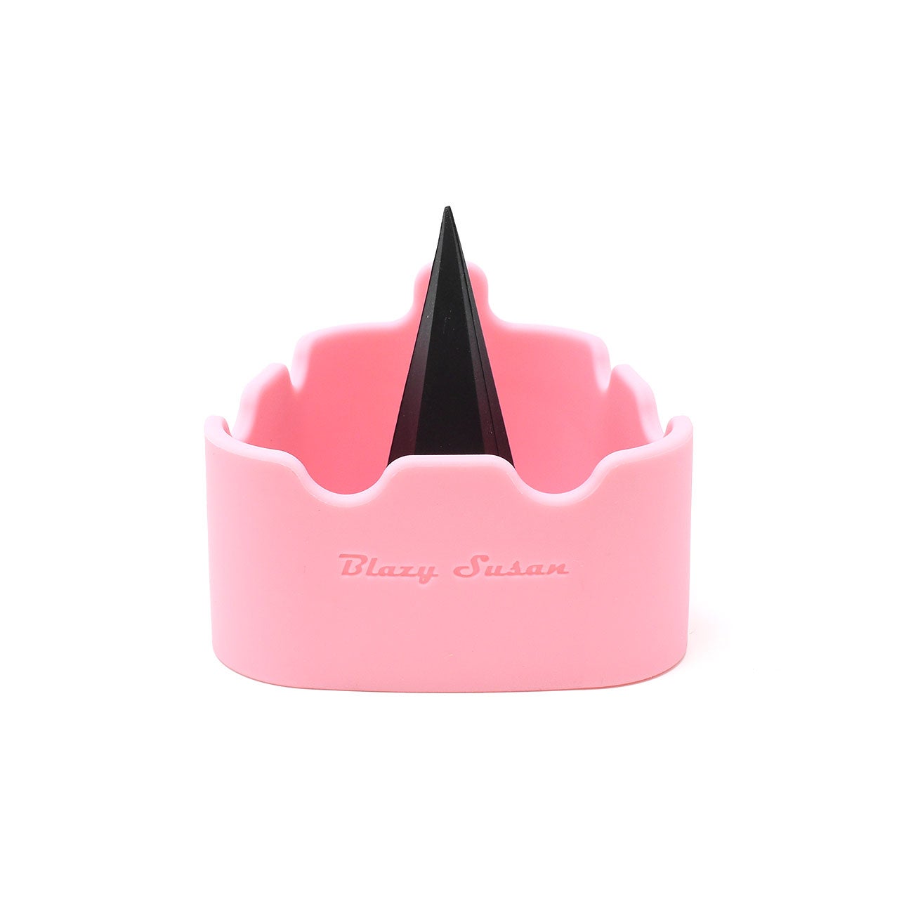 Pink ashtray.