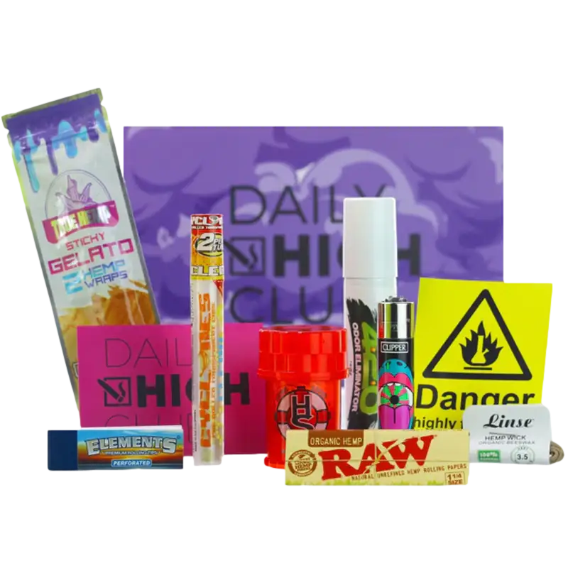 Smoking bundle with rolling papers.