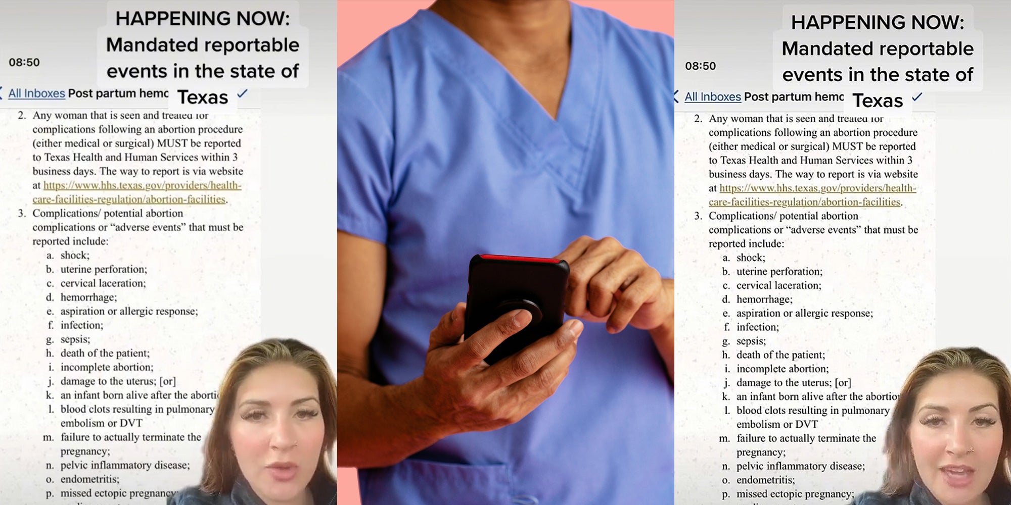 Alleged Email Directs Texas Nurses to Report Possible Abortions - Vimarsana News