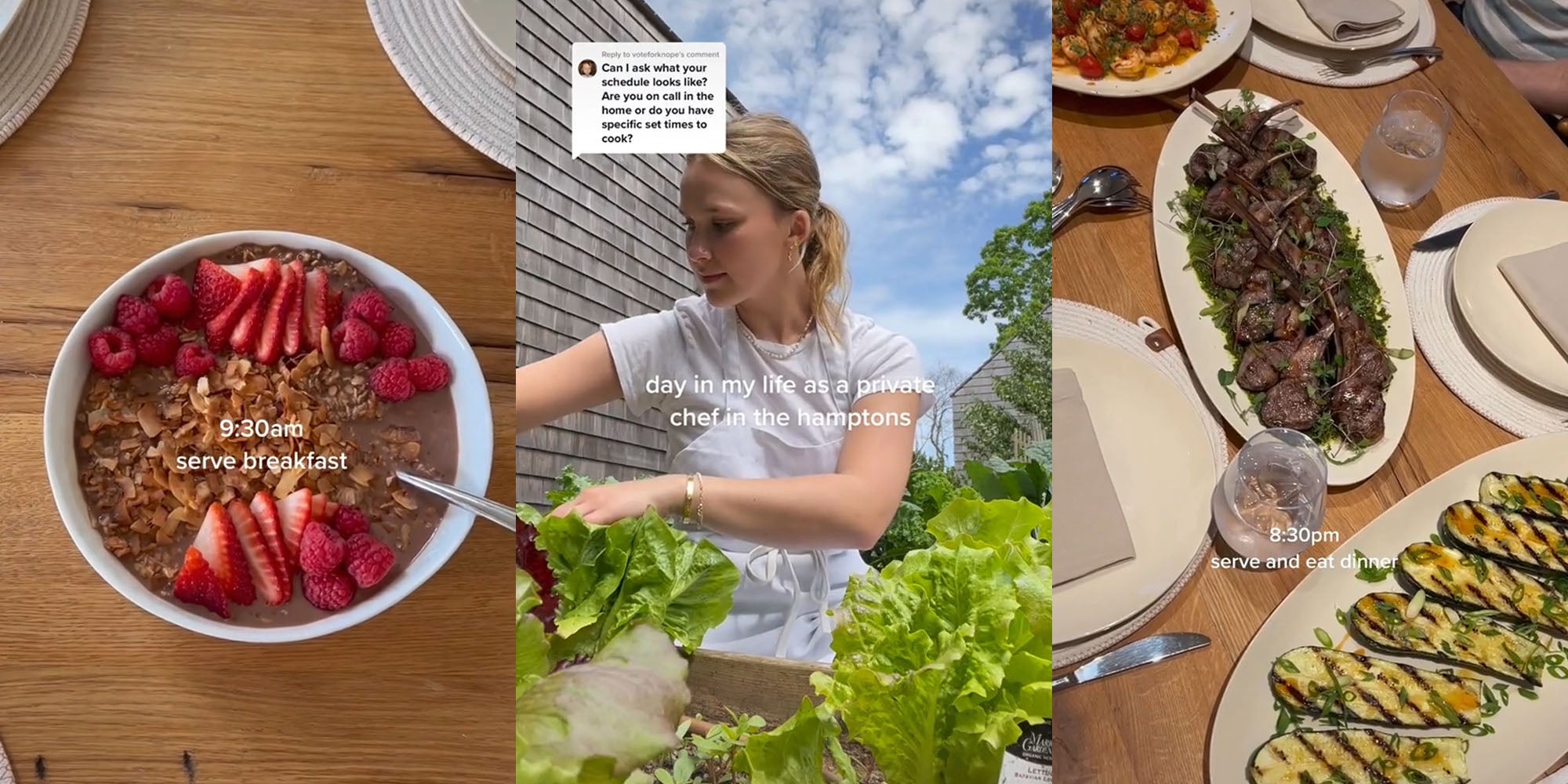 Private Chef in the Hamptons Shares What Workday Looks Like