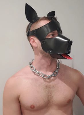 Etsy Puppy play BDSM mask